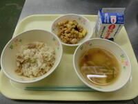 今日の給食