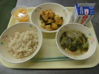 今日の給食